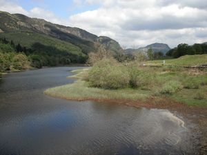 Just north of Strathyre