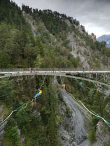 The bridge over Rabiusa Gorge