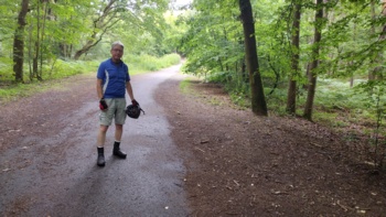 A waterproof-feet start to the day