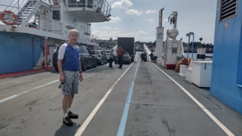the ferry to Quillebeuf-sur-Seine