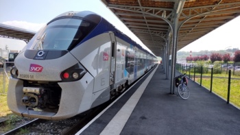 The train at Dieppe